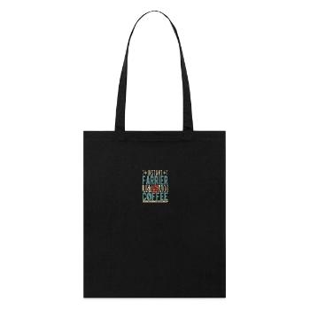 Instant Farrier Just Add Coffee - Stanley/Stella Organic Tote Bag - black - Front