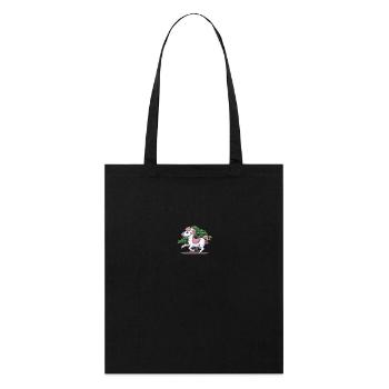 poney chevaux cheval enfants bébé enfant - Tote bag bio Stanley/Stella - noir - Devant