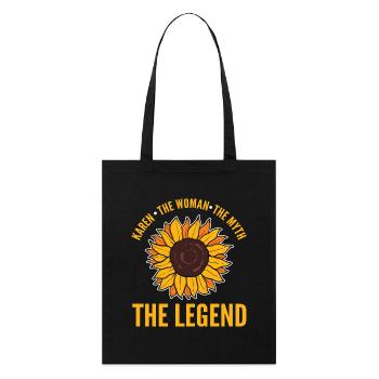 Karen - Tote bag bio Stanley/Stella - noir - Devant