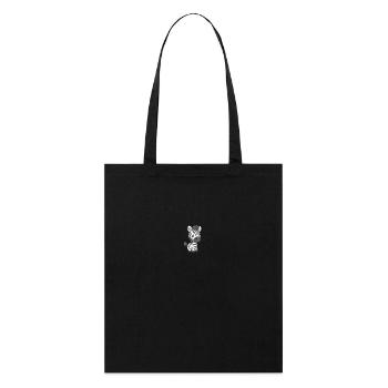 Comic Style Kawaii Zebra Stickers – Isolated - Stanley/Stella Organic Tote Bag - black - Front
