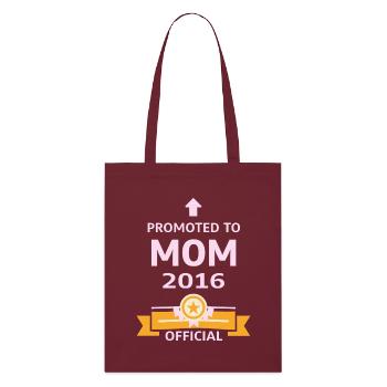 Promue Maman en 2016 - Tote bag bio Stanley/Stella - bordeaux - Devant