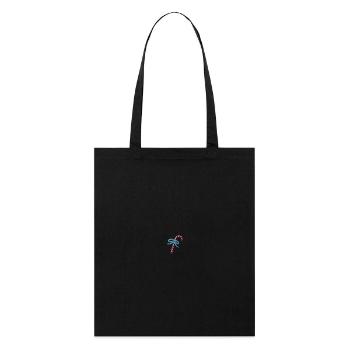 Christmas sweets embroidered - Stanley/Stella Organic Tote Bag - black - Front