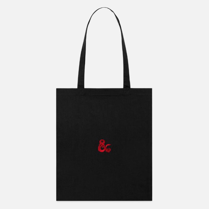 Dungeons & Dragons Logo Als Stick-Design - Stanley/Stella Bio-Stoffbeutel - Schwarz