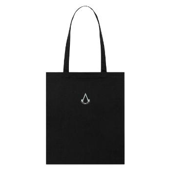 Logo Officiel Assassin's Creed En Broderie - Tote bag bio Stanley/Stella - noir - Devant