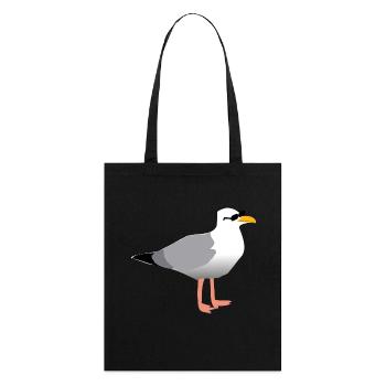 mouette fraîche - Tote bag bio Stanley/Stella - noir - Dos