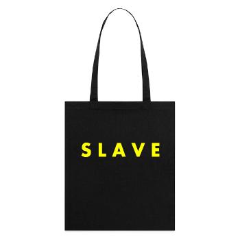 Slave - Stanley/Stella Bio-Stoffbeutel - Schwarz - Hinten