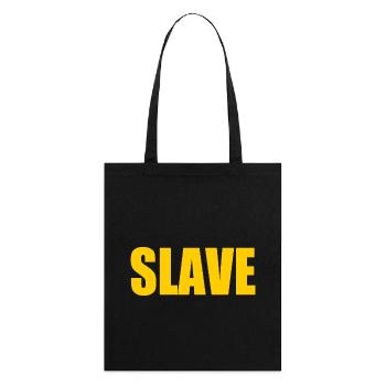 Slave - Stanley/Stella Bio-Stoffbeutel - Schwarz - Hinten