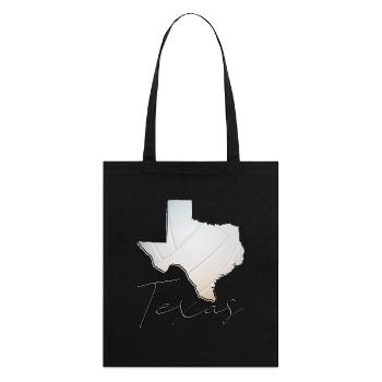 Vrai volley-ball au Texas State Carte TX - Tote bag bio Stanley/Stella - noir - Dos