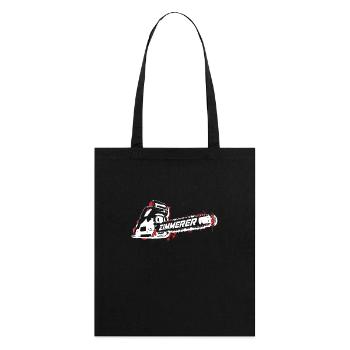Zimmerer Shirt pour charpentier Tronçonneuse Tronçonneuse - Tote bag bio Stanley/Stella - noir - Dos