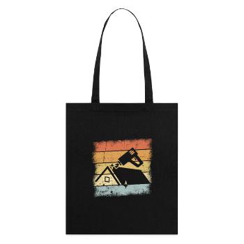 Couvreur - Tote bag bio Stanley/Stella - noir - Dos