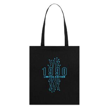 Birthday 1990 Gaming Limited Edition Gamer - Stanley/Stella Organic Tote Bag - black - Back