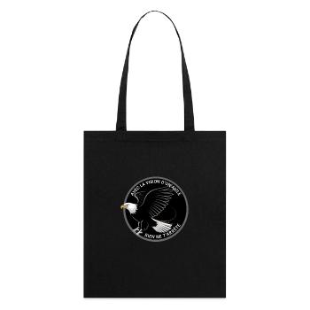 Aigle à tête blanche - Tote bag bio Stanley/Stella - noir - Dos