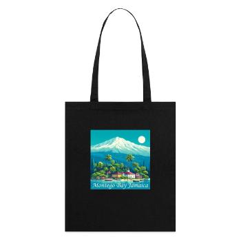 Montego Bay Erlebnis: Das ultimative - Stanley/Stella Bio-Stoffbeutel - Schwarz - Hinten