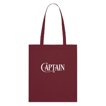 capitaine - Tote bag bio Stanley/Stella - bordeaux - Dos