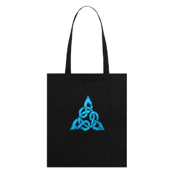 Nœud celtique - Tote bag bio Stanley/Stella - noir - Dos