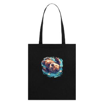 Beaver Biber - Tote bag bio Stanley/Stella - noir - Dos