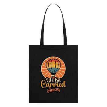 Montgolfière Laissez-vous porter en montgolfière - Tote bag bio Stanley/Stella - noir - Dos