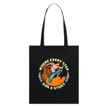 Dance Teacher Where Every Step Has Choreography - Stanley/Stella Organic Tote Bag - black - Back