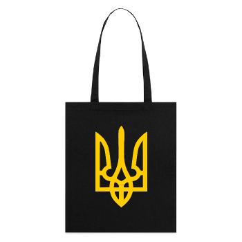 Ukraine - Stanley/Stella Organic Tote Bag - black - Back