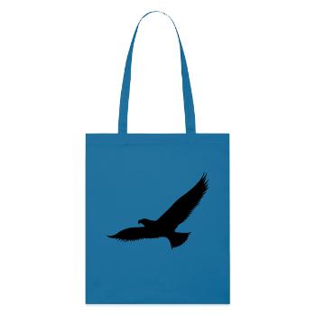 adler1 - Stanley/Stella Bio-Stoffbeutel - Königsblau - Vorne