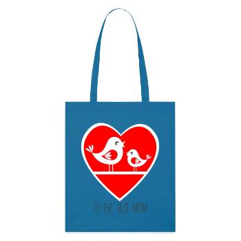 Fête des Mères - Tote bag bio Stanley/Stella - bleu royal - Devant