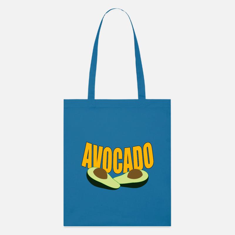 Avocado - Borsa di stoffa ecologica Stanley/Stella - blu royal
