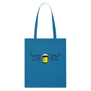 Beer Beer Mug Icon - Stanley/Stella Organic Tote Bag - royal blue - Front