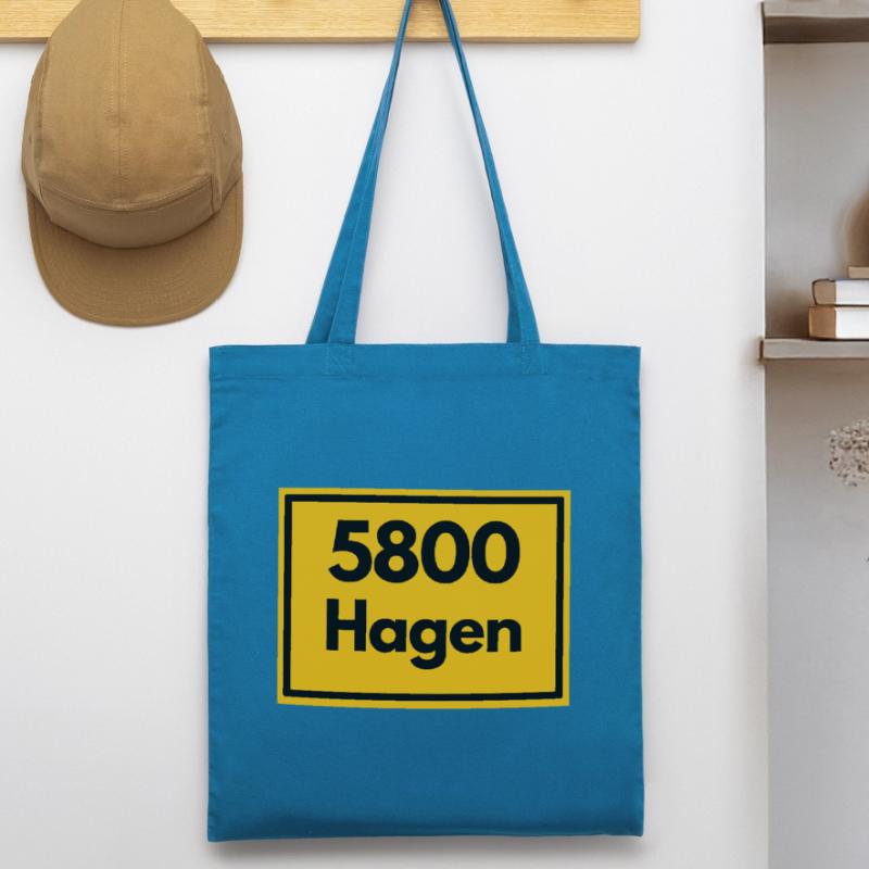 OLD POSTCODE POSTCODE RETRO 5800 HAGEN STOLZ Stanley/Stella Organic Tote Bag