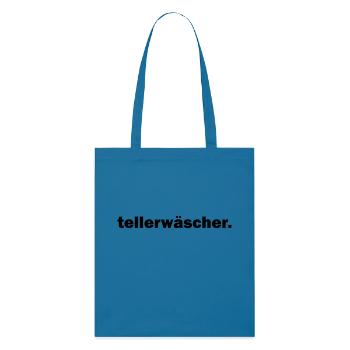 Tellerwäscher - Stanley/Stella Bio-Stoffbeutel - Königsblau - Vorne
