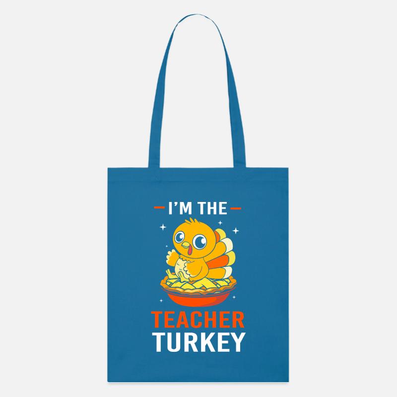 Lehrer Thanksgiving Lehrerin - Stanley/Stella Bio-Stoffbeutel - Königsblau