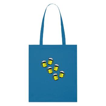 Beer Beer Mug Icon - Stanley/Stella Organic Tote Bag - royal blue - Front