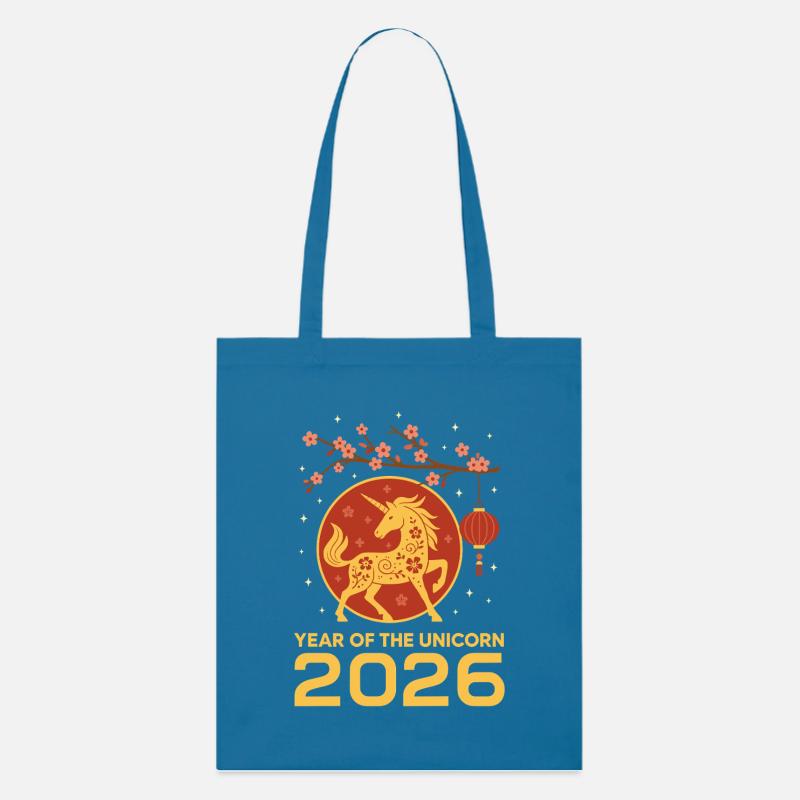 Unicorn 2026 - Stanley/Stella Bio-Stoffbeutel - Königsblau