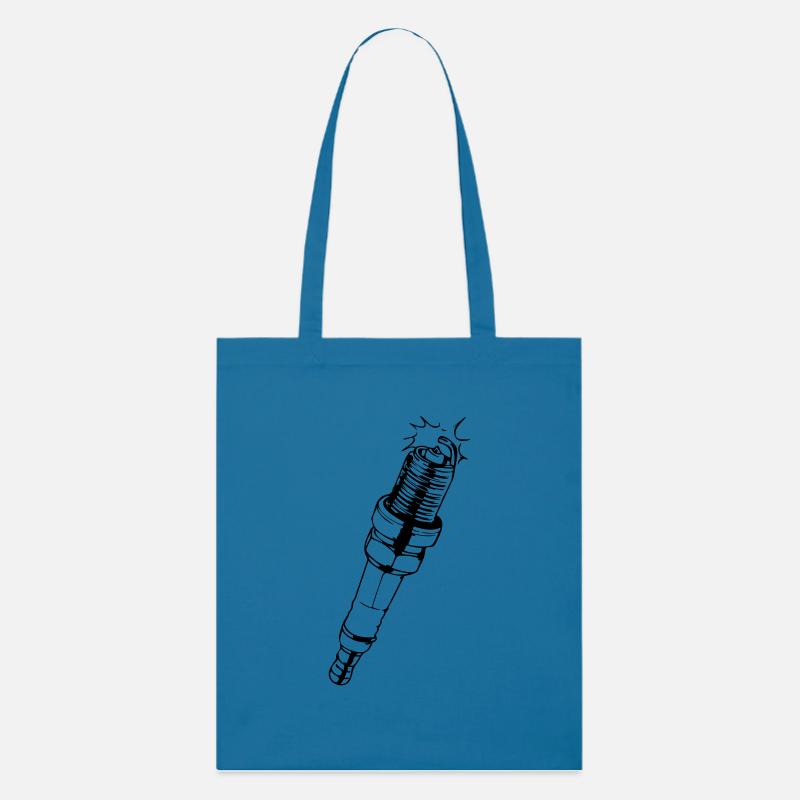 Sparkplug2 - Stanley/Stella Bio-Stoffbeutel - Königsblau