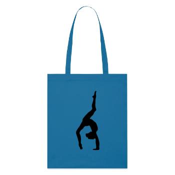 Kunstturnen Bodenturnen Fitness Sport Gymnastic - Stanley/Stella Bio-Stoffbeutel - Königsblau - Vorne