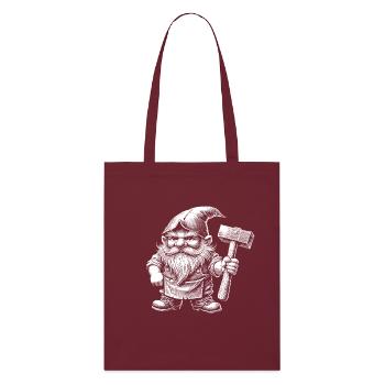 Blacksmith - Stanley/Stella Organic Tote Bag - burgundy - Front