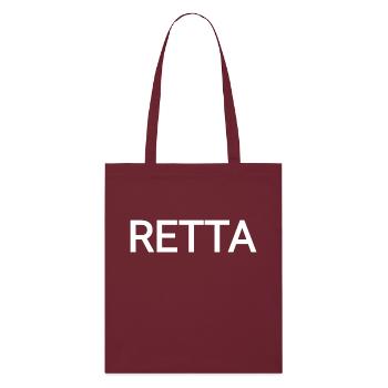 Tetta - Tote bag bio Stanley/Stella - bordeaux - Devant