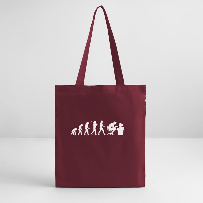 Evolution Computer Nerd! PC Nerd! IT! Technik! Stanley/Stella Bio-Stoffbeutel