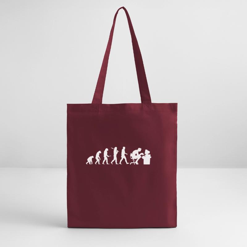 Evolution Computer Nerd! PC Nerd! IT! Technology! Stanley/Stella Organic Tote Bag