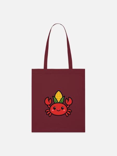 Crabe des maïs - Tote bag bio Stanley/Stella - bordeaux