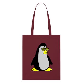 Pingouin cool 002 - Tote bag bio Stanley/Stella - bordeaux - Devant