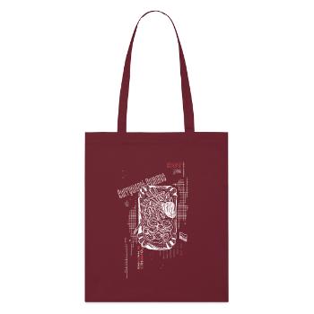 Currywurst allemande - Tote bag bio Stanley/Stella - bordeaux - Devant