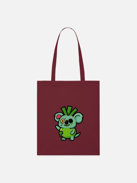 Zombie Koalauch - Tote bag bio Stanley/Stella - bordeaux