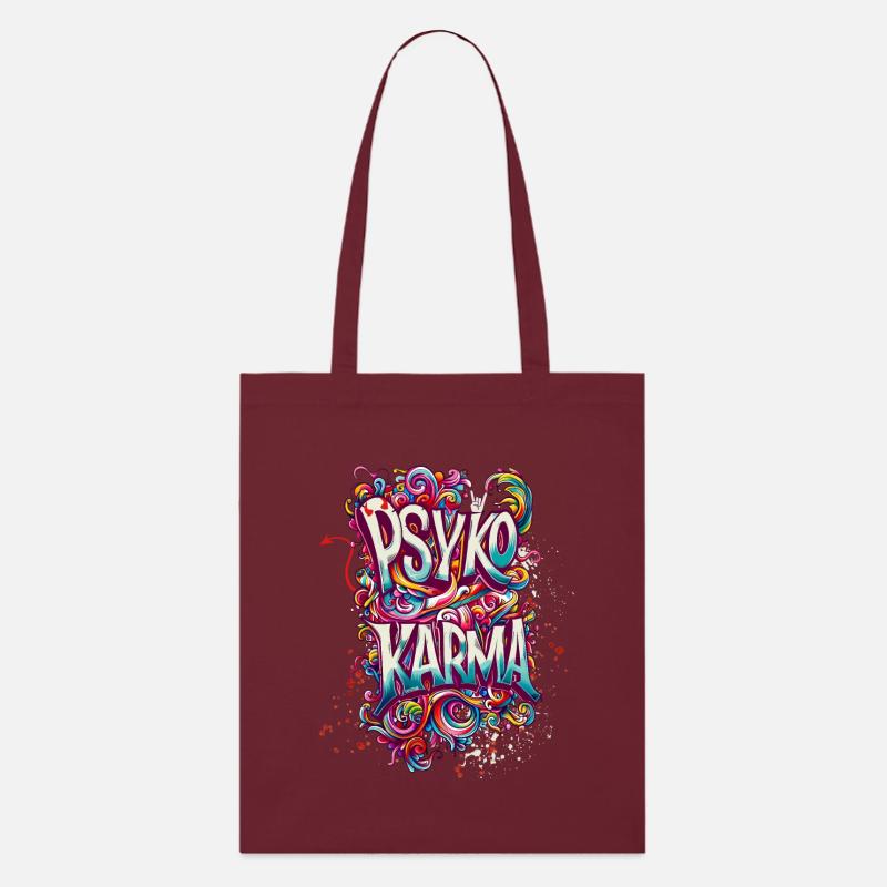 Karma Instantané - Tote bag bio Stanley/Stella - bordeaux
