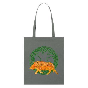 eber gullinborsti e 266 - Stanley/Stella Organic Tote Bag - anthracite - Front