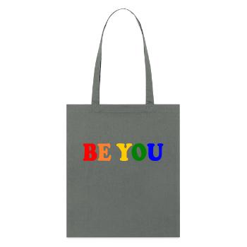 Be you - Tote bag bio Stanley/Stella - charbon - Devant