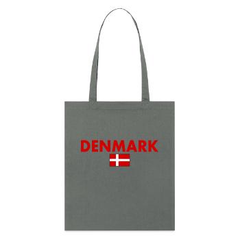 Dänemark - Stanley/Stella Bio-Stoffbeutel - Anthrazit - Vorne