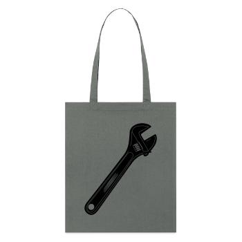 Pinces à outils - Tote bag bio Stanley/Stella - charbon - Devant