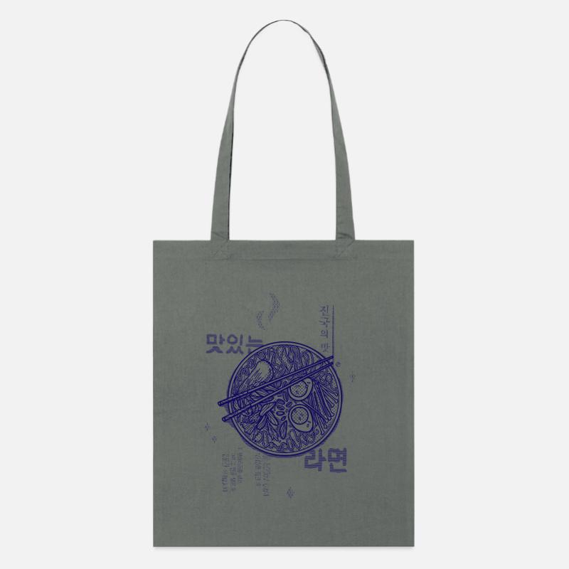 RAMYEON - Soupe de nouilles - Tote bag bio Stanley/Stella - charbon