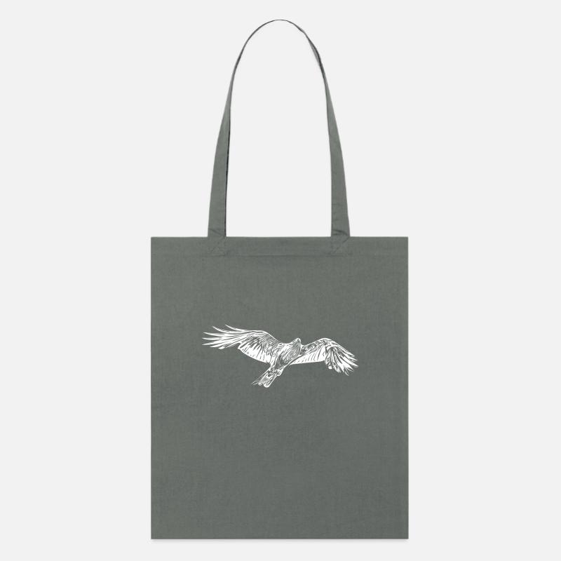 Faucon volant élégant - Tote bag bio Stanley/Stella - charbon