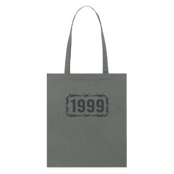 Birthday Vintage 1999 Barbed Wire - Stanley/Stella Organic Tote Bag - anthracite - Front